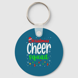 Cheerleading Srts Lover Christmas Cheer Squad  Key Ring