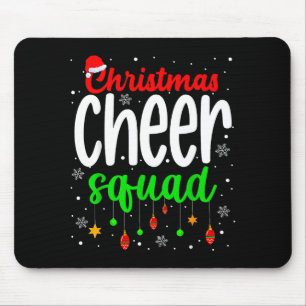 Cheerleading Srts Lover Christmas Cheer Squad  Mouse Mat