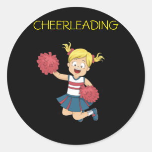 CHEERLEADING stickers for girls.