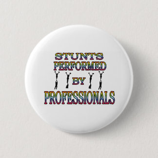 cheerleading stunts 6 cm round badge