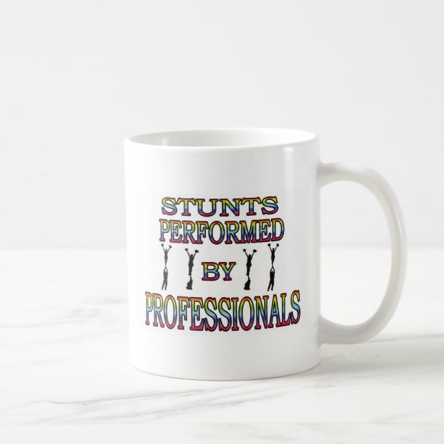 cheerleading stunts coffee mug (Right)