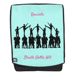 Cheerleading "Stunts Gotta Hit" Backpack