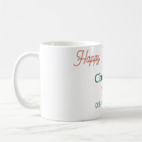 Cheers 40 happy anniversary orange green name date