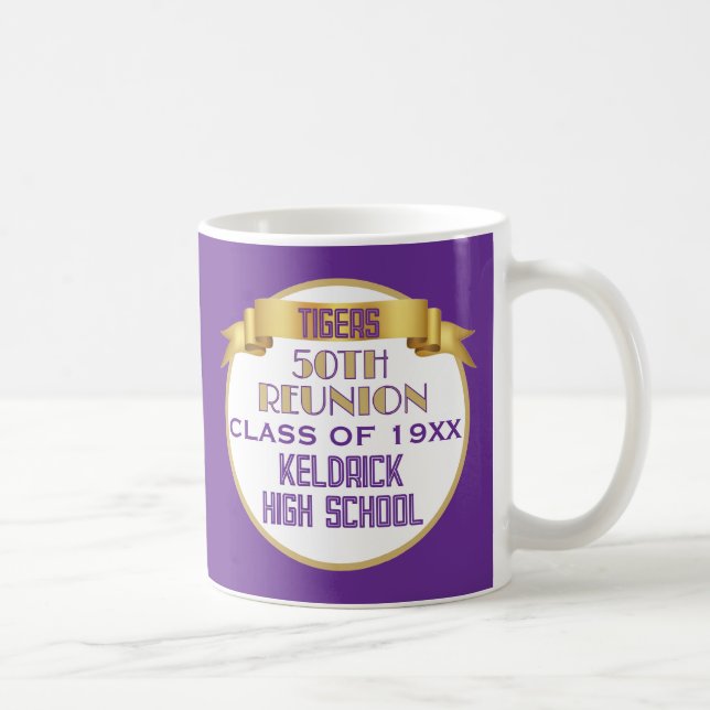 Cheers! 50th Class Reunion Favour Mug (Right)