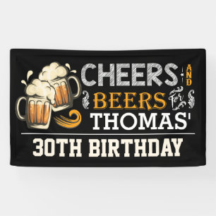 Cheers and Beers Banner