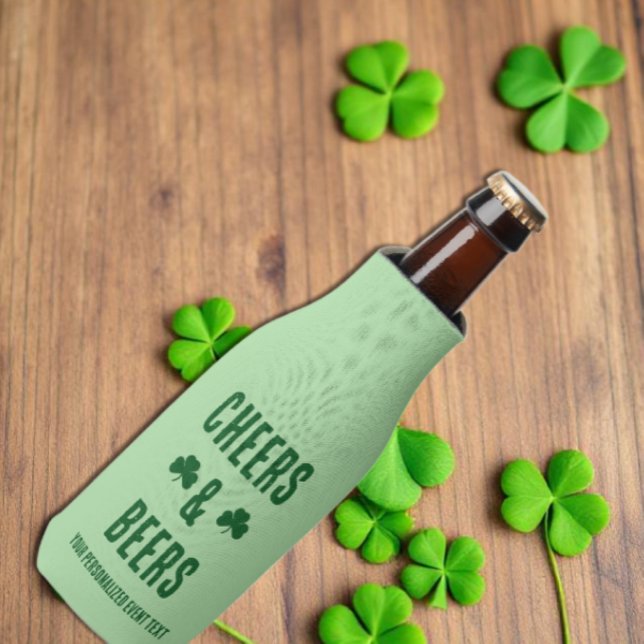 Cheers and Beers Party Event Bottle Cooler (Creator Uploaded)