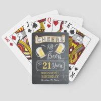 Cheers and Beers to 21 Years Birthday Party  Playi