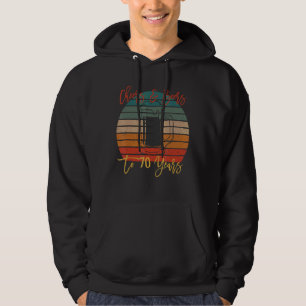 Cheers And Beers To 70 Years Old Birthday Party 1 Hoodie