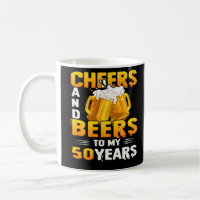 Cheers And Beers To My 50 Years 50th Birthday Gift