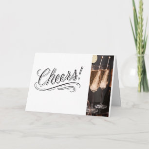 *CHEERS AND CELEBRATE* FOR THE HOLIDAY AND ENJOY CARD
