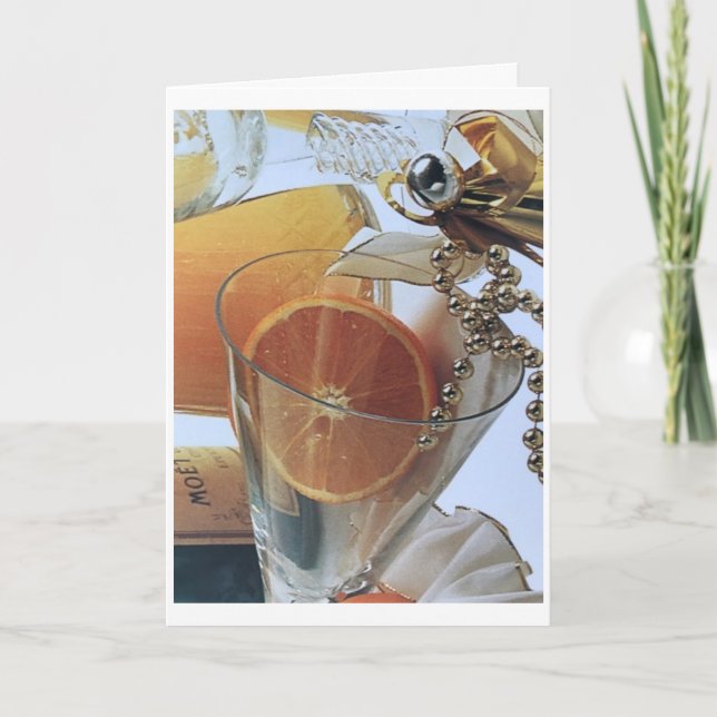 *CHEERS* AND *MERRY CHRISTMAS* TO YOU CARD (Front)