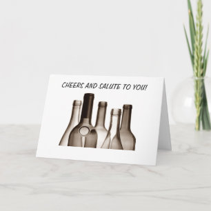 CHEERS AND SALUTE TO YOU / FANTASTIC BIRTHDAY CARD