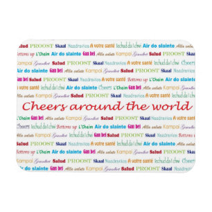 Cheers_Around The World_multi-language Magnet