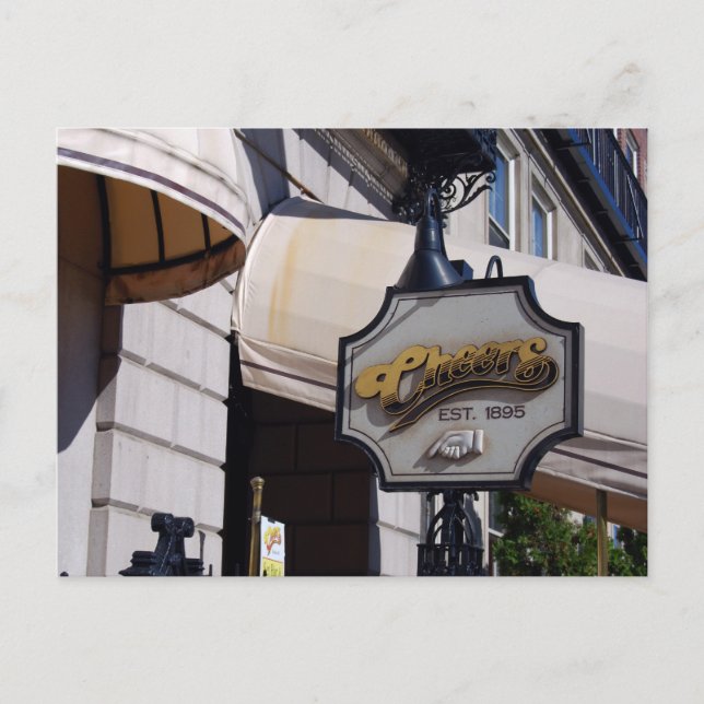 Cheers Bar, Boston Postcard (Front)