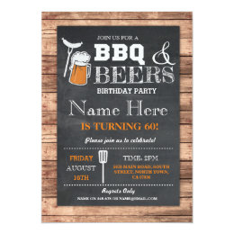 birthday bbq invitation