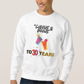 Cheers & Beers – Fun Party & Beer Lovers Design Sweatshirt