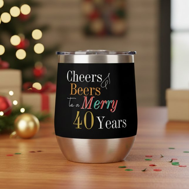 Cheers Beers Merry 40th Christmas Birthday Party (Creator Uploaded)