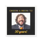 Cheers & Beers Milestone Birthday Photo Keepsake