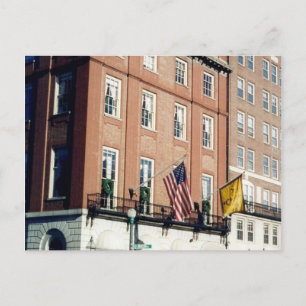 cheers boston postcard