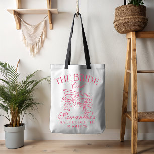 Cheers Bow Bride Club Tote Bag