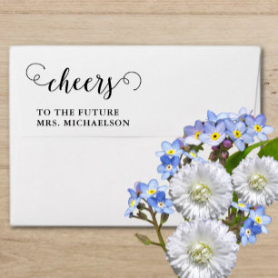 Cheers Bride To Be Wedding Event Envelope