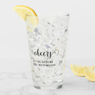 Cheers Bride To Be Wedding Event Glass