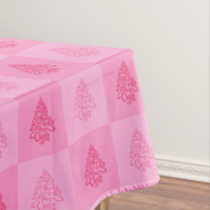 Cheers Christmas Trees-1-COTTON TABLECLOTH 52x70