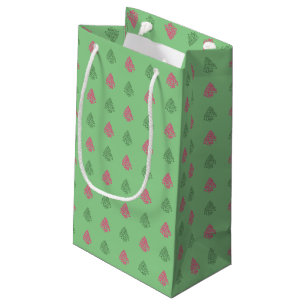 CHEERS CHRISTMAS TREES-5-GIFT BAG s