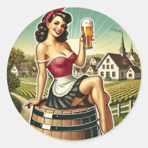 Cheers Classic Round Sticker