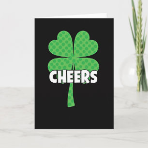 Cheers Clover Luck Card