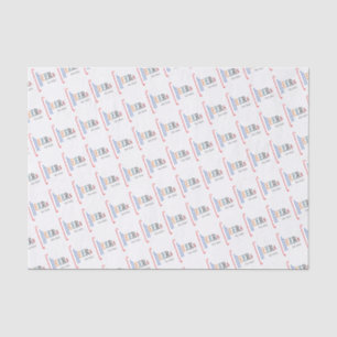 Cheers Congratulations Wedding Graduation Party Tissue Paper