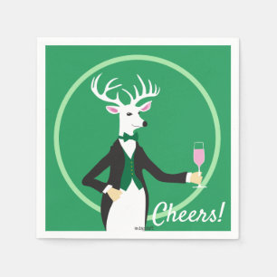 Cheers Deers! Napkin
