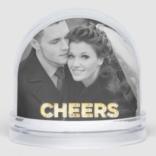 Cheers Double Photo Snowglobe