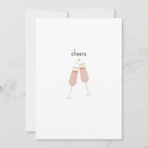 Cheers! Einladung zum Feiern  Invitation