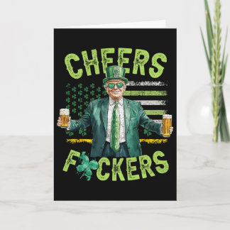 Cheers Ers St Patrick's Day Funny Beer Drinking Tr Card