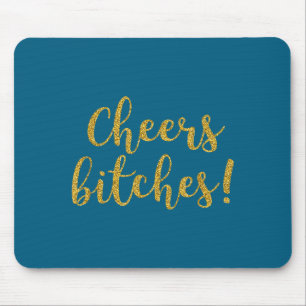 Cheers Es Happy New Year Celebration New Years Eve Mouse Mat