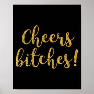 Cheers Es Happy New Year Celebration New Years Eve Poster