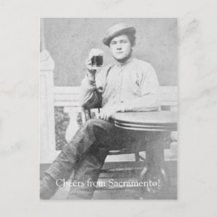 Cheers from Sacramento, CA! (2) Postcard