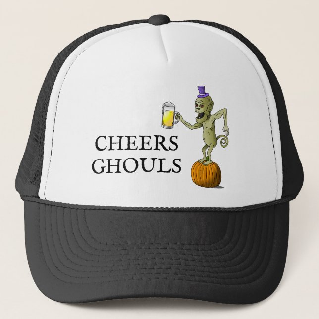 Cheers from The Ghoul Trucker Hat (Front)