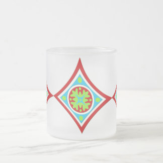 Cheers Frosted Glass Coffee Mug