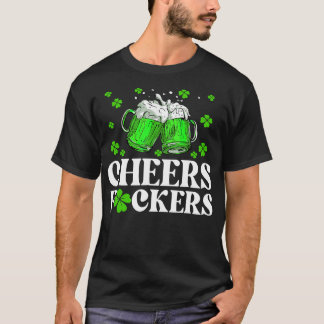 Cheers Fuckers St Patricks Day Funny Men Beer T-Shirt