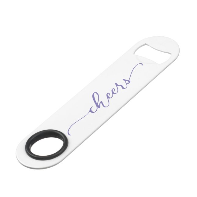 CHEERS!  Fun Beautiful Typography with Name (Back Angled)