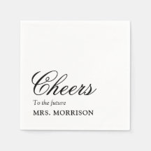 Cheers future Mrs. Bridal Shower Cocktail