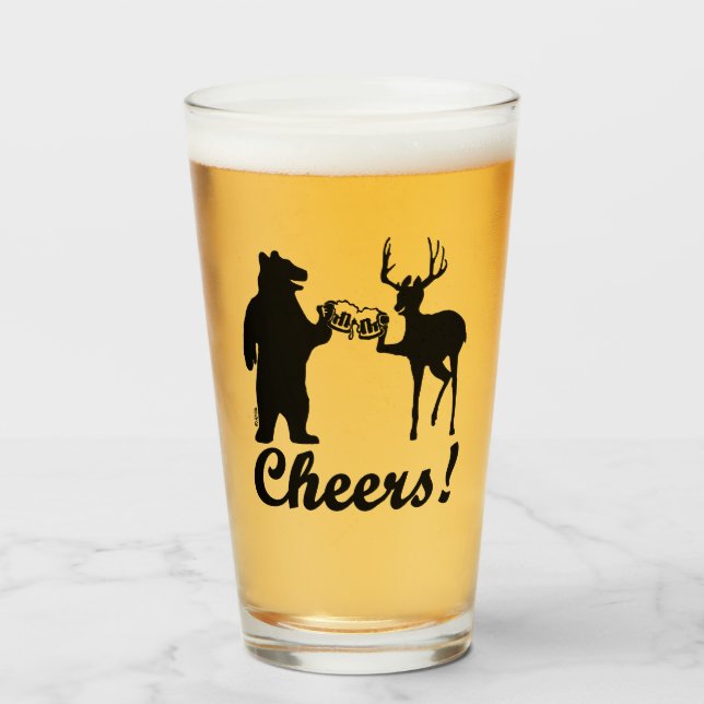 Cheers ! glass (Front Filled)