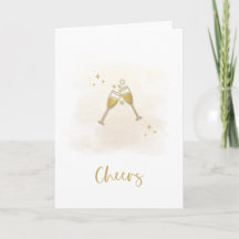 Cheers Greeting Card