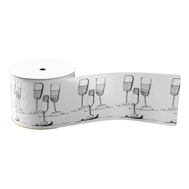 Cheers Grosgrain Ribbon (Spool)