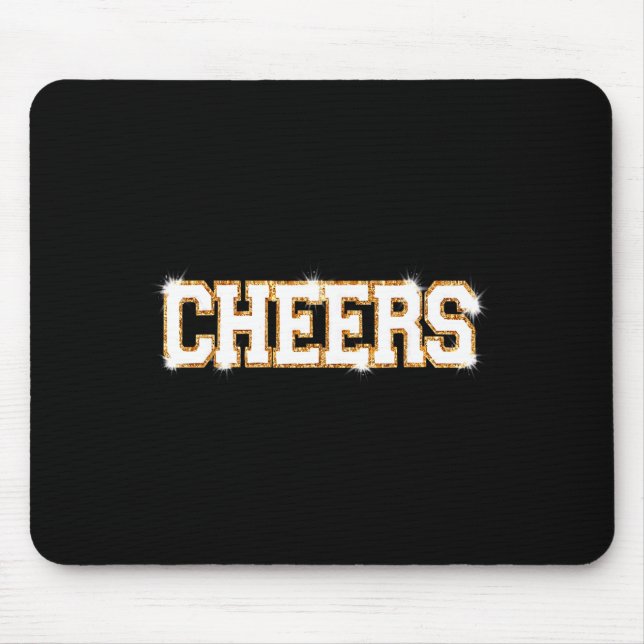 Cheers Happy New Year Celebration New Years Eve Pa Mouse Mat (Front)