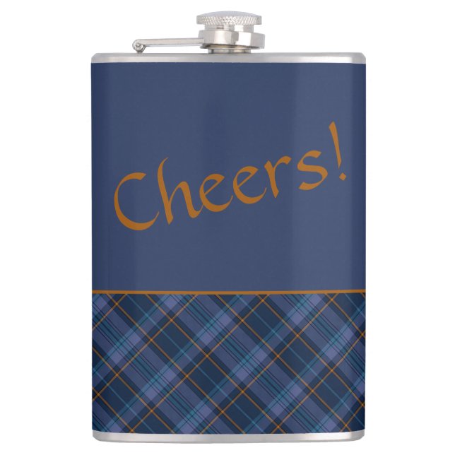 Cheers! Hip Flask (Front)