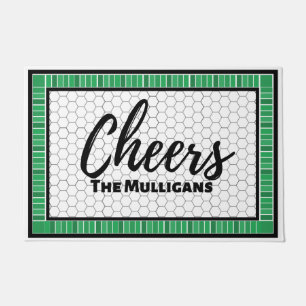 Cheers Irish Custom Family Doormat