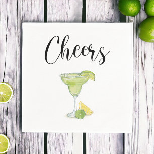 Cheers Margarita Napkin
